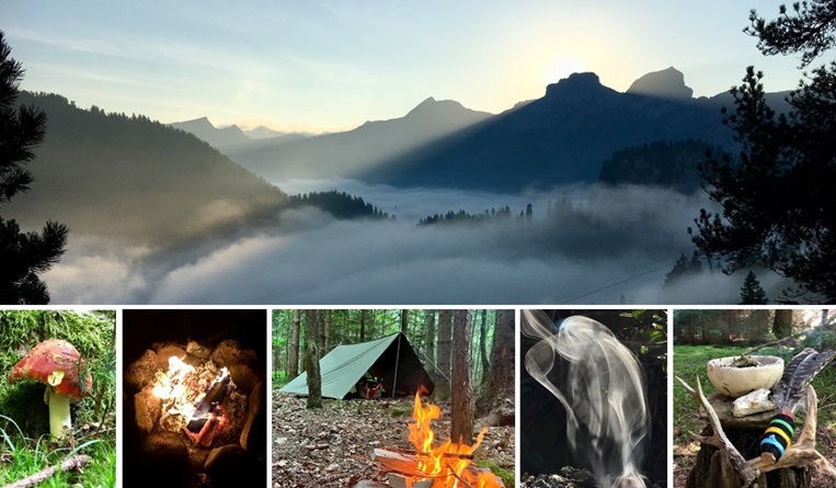 Ritual der Sterbehütte